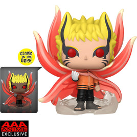 Boruto: Naruto Next Generations Naruto Baryon Mode Glow-in-the-Dark Super 6-Inch Pop! Vinyl Figure - AAA Anime Exclusive