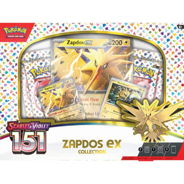 Pokemon Trading Card Game: Scarlet and Violet 151 Collection Zapdos ex