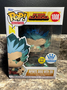 Funko My Hero Academia Infinite Deku with ERI Glow in the dark Funko Exclusive