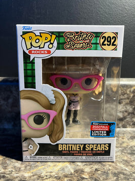 Funko Britney Spears 2022 Fall Convention Limited Edition 292