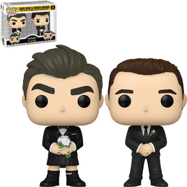 Schitt's Creek David Rose and Patrick Brewer Wedding Funko Pop! Vinyl Figure 2-Pack