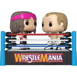 WWE Bret 'Hitman' Hart and Shawn Michaels Pop! Vinyl Moment