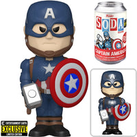 Avengers: Endgame Captain America Vinyl Soda Figure - Entertainment Earth Exclusive