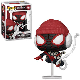 Spider-Man Miles Morales Game Winter Suit Pop! Vinyl Figure