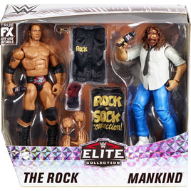 WWE Elite Collection THE ROCK/MANKIND