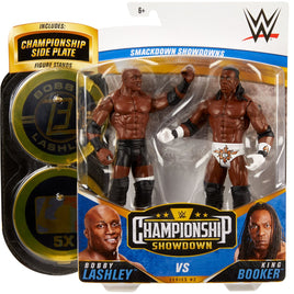 WWE Championship Showdown Series 2 Action Figure 2-Pack Bobby Lashley with King Booker