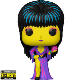 Elvira Black Light Pop! Vinyl Figure - Entertainment Earth Exclusive