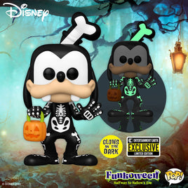 Disney Skeleton Goofy Glow-in-the-Dark Pop! Vinyl Figure - Entertainment Earth Exclusive