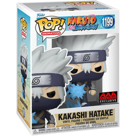 Naruto: Shippuden Young Kakashi Hatake with Chidori Glow-in-the-Dark Pop! Vinyl Figure - AAA Anime Exclusive