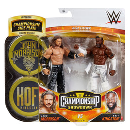 Copy of WWE Championship Showdown Series 4 Action Figure AJ John Morrison vs Kofi Kingston