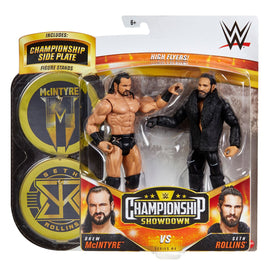 WWE Championship Showdown Series 4 Action Figure Seth Rollins vs Drew McIntyre