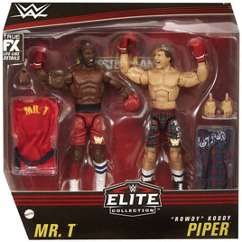 WWE Elite Collection Mr.T and Roddy Rowdy Piper