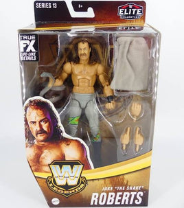 WWE Legends Elite Collection Jake "The Snake" Roberts Action Figure Series 13 Variant grey